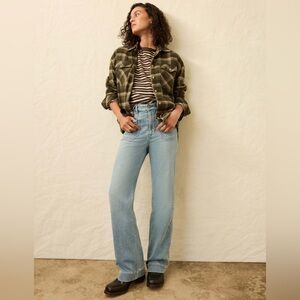 Faherty Stretch Terry Patch Pocket Denim Pants Size 29 Jeans